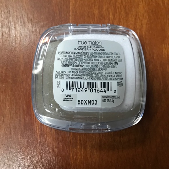 L’Oréal Paris True Match Super-Blendable Powder W4 Light Medium 0.33 oz/9.5 g - Picture 3 of 6